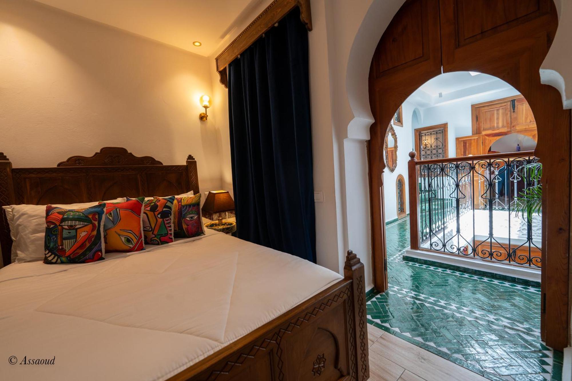 Riad Lella Chama Chefchaouen Exteriör bild