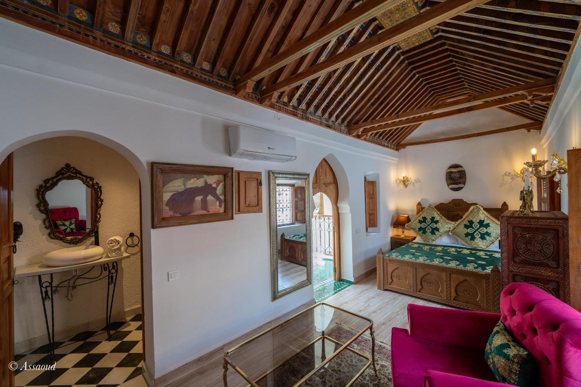 Riad Lella Chama Chefchaouen Exteriör bild