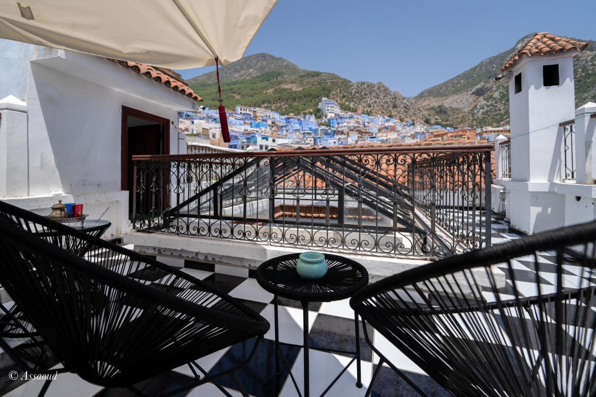 Riad Lella Chama Chefchaouen Exteriör bild