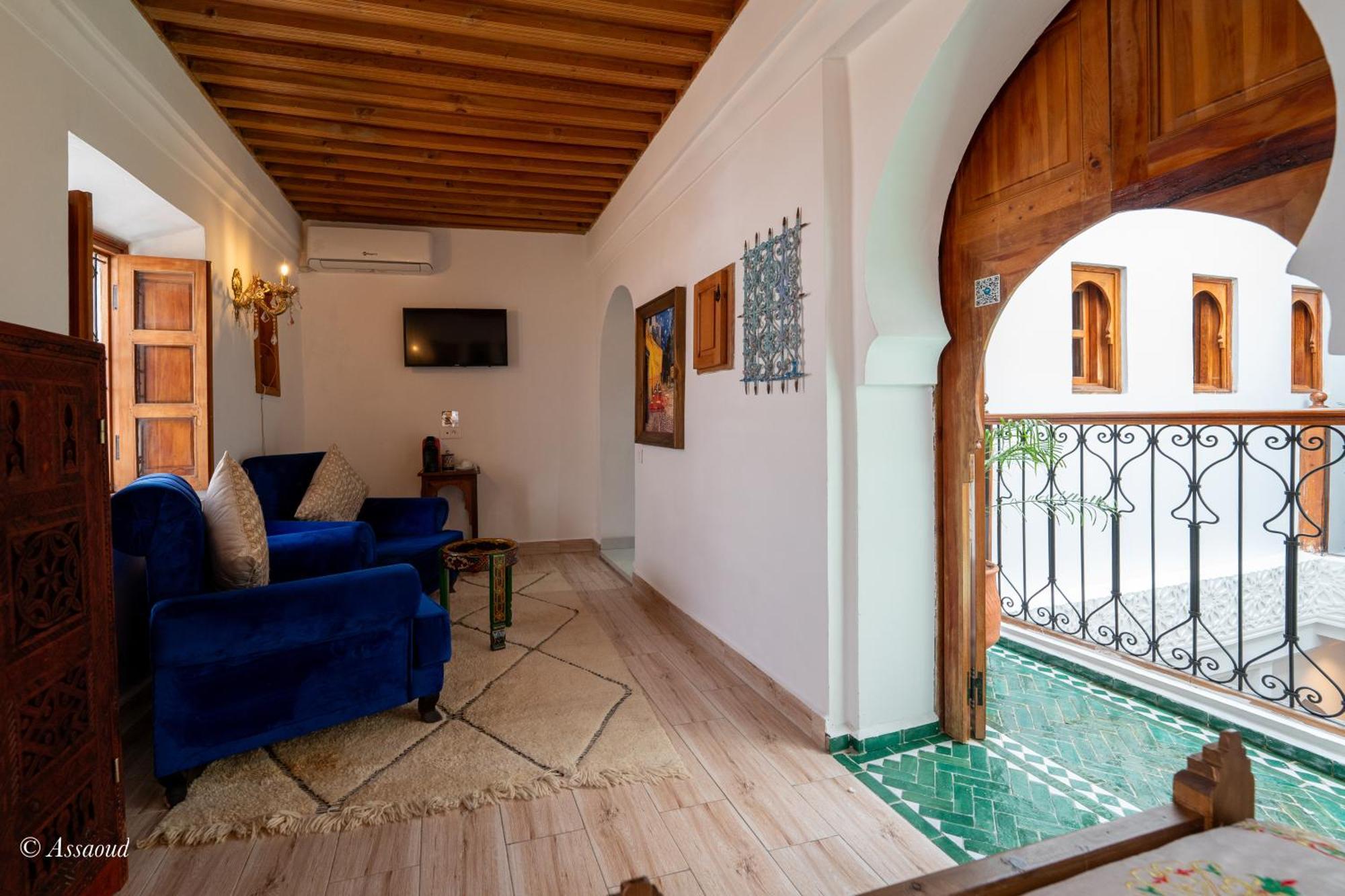 Riad Lella Chama Chefchaouen Exteriör bild